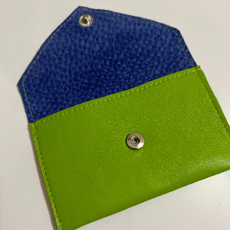 Apple Green Leather Card Case